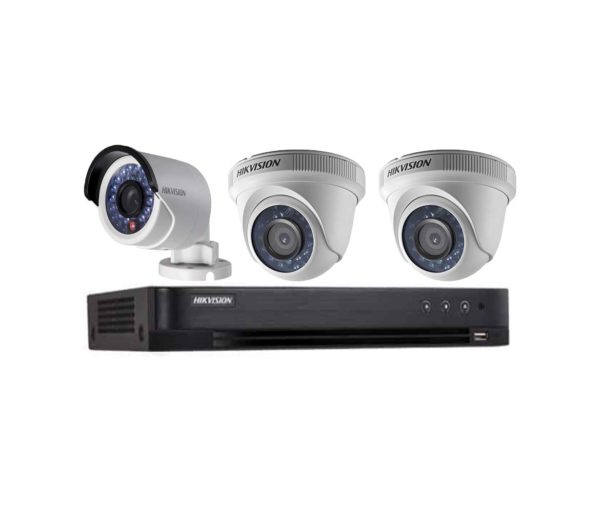 BỘ HIKVISION 3 CAMERA 1.0MP, HD, H.264+, 500GB
