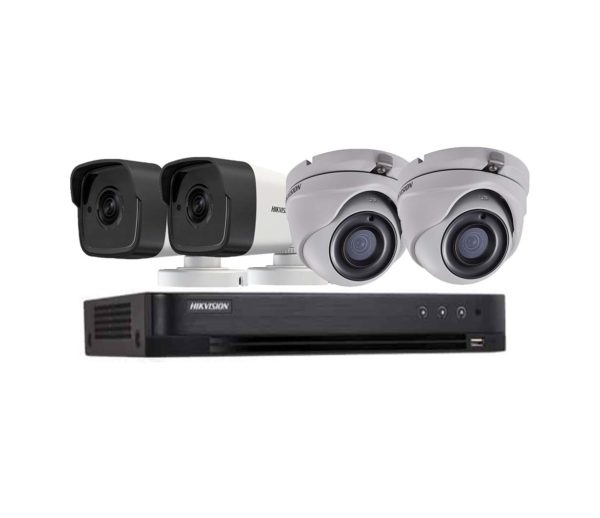 BỘ HIKVISION 4 CAMERA FULL HD H.265+, 1000GB