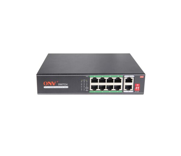 SWITCH POE ONV-H1108PL 10 PORT 10/100 UPTO 250M