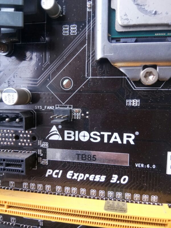 MAIN BIOSTAR TB85 ĐÃ SỬ DỤNG - Hình ảnh 2