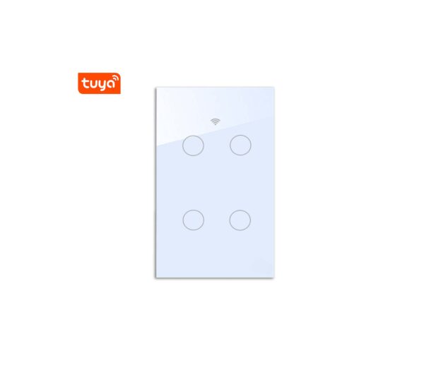 CÔNG TẮC WIFI TUYA 3 NÚT CHỮ NHẬT MẶT KÍNH KHÔNG VIỀN - Hình ảnh 3