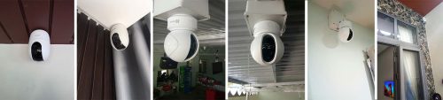Lắp đặt camera không dây 360