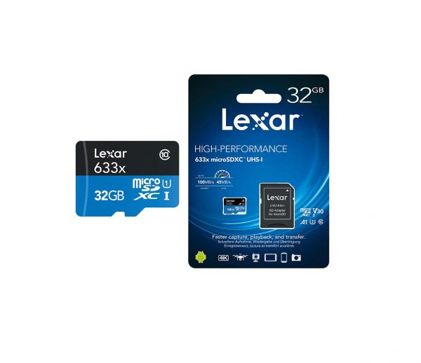 THẺ NHỚ LEXAR 32GB CHÍNH HÃNG CHO CAMERA