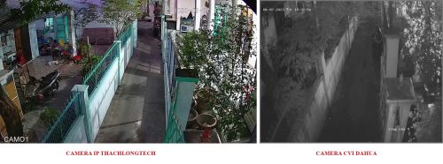So sánh hình ảnh camera ip và camera CVI DAHUA