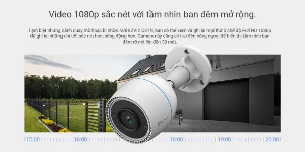 CAMERA WIFI EZVIZ C3TN 2MP - CS-C3TN-A0-1H2WF - Hình ảnh 3