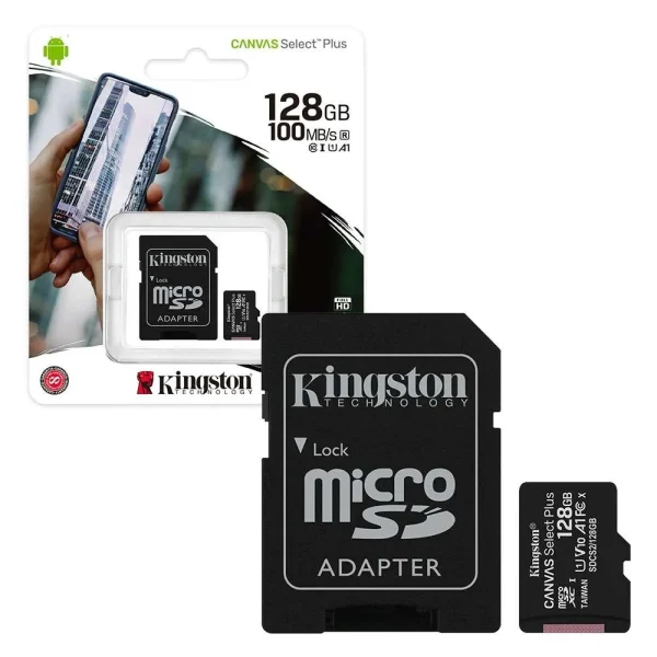 THẺ NHỚ KINGSTON 128GB CANVAS CHÍNH HÃNG - Hình ảnh 4