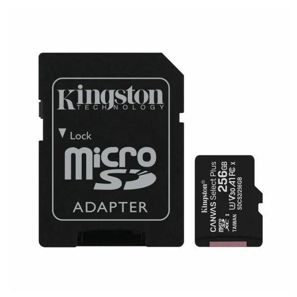 THẺ NHỚ KINGSTON 256GB CANVAS CHÍNH HÃNG