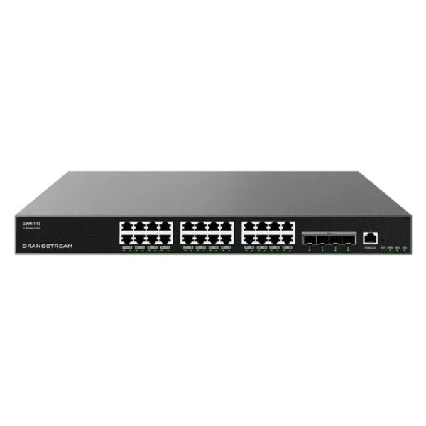 GWN7813 SWITCH LAYER-3 24 CỔNG GIGABIT 4 CỔNG SFP+