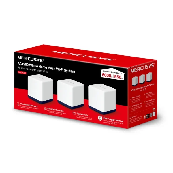 MERCUSYS HALO H50G AC1900 - WIFI MESH CHO GIA ĐÌNH - Hình ảnh 7
