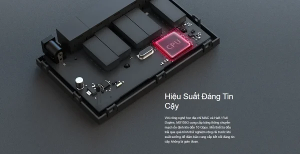 SWITCH MERCUSYS MS105G - 5 PORT GIGABIT - Hình ảnh 4