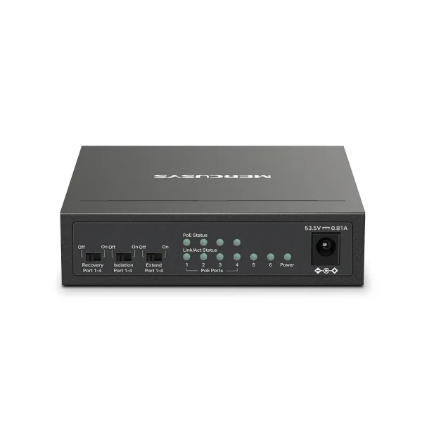 SWITCH POE MERCUSYS MS106LP - 4 PORT POE+ - Hình ảnh 7