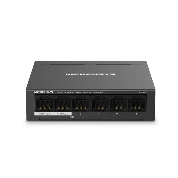 SWITCH POE MERCUSYS MS106LP - 4 PORT POE+