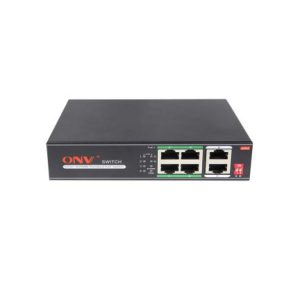 SWITCH POE ONV-H1064PL 6 PORT 10/100 UPTO 250M
