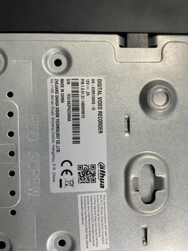 ĐẦU GHI HÌNH DAHUA DH-XVR5108HS-I3 - 2nd - Hình ảnh 2